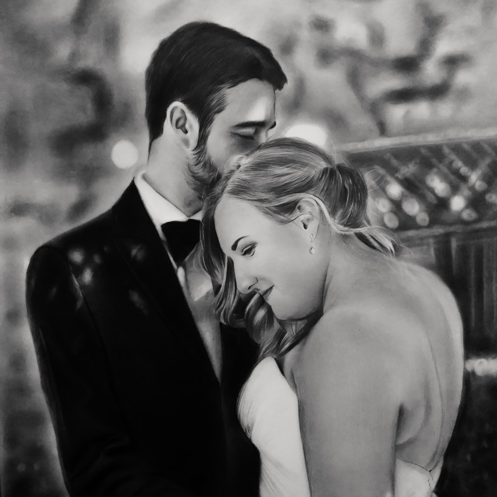 Beautiful Couple Sketch